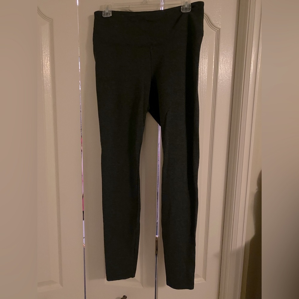 WHBM Runway Ponte Leggings 14L grey